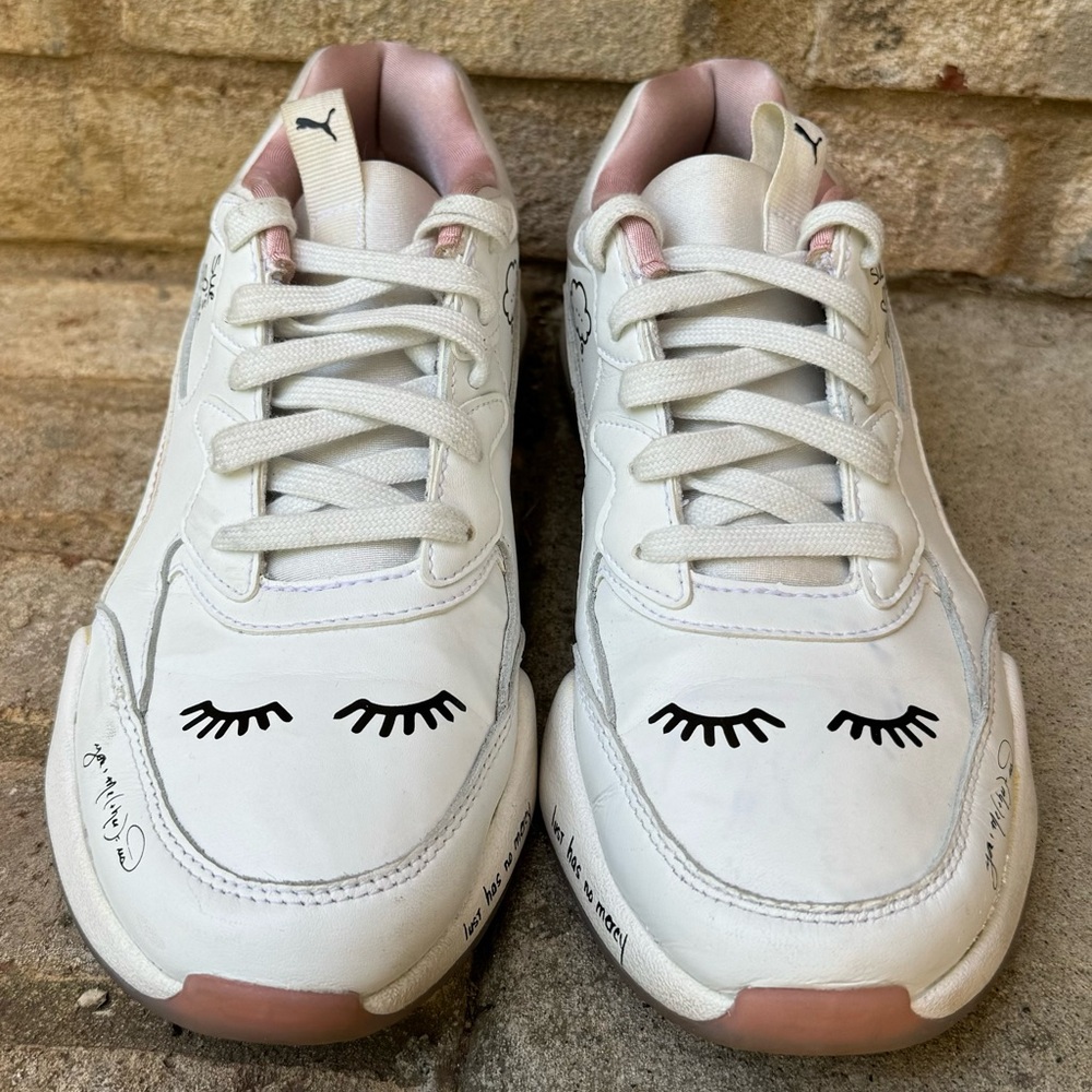 Puma x Sue Tsai Nova 'Bright White' sneakers